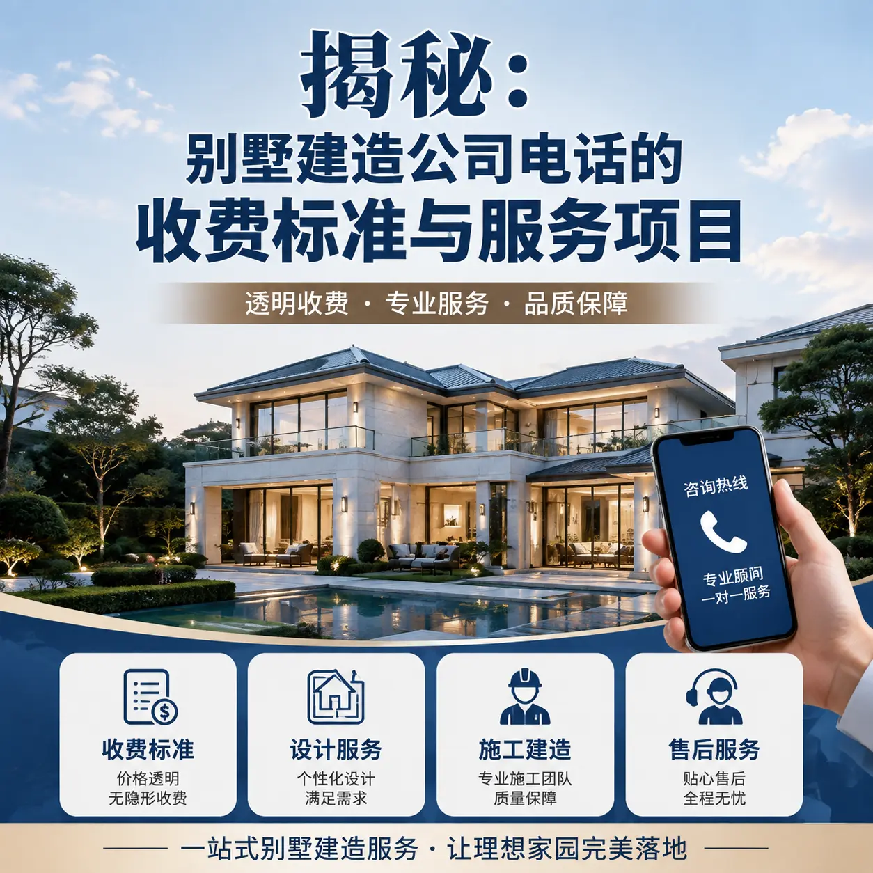揭秘：印江别墅建造公司电话的收费标准与服务项目