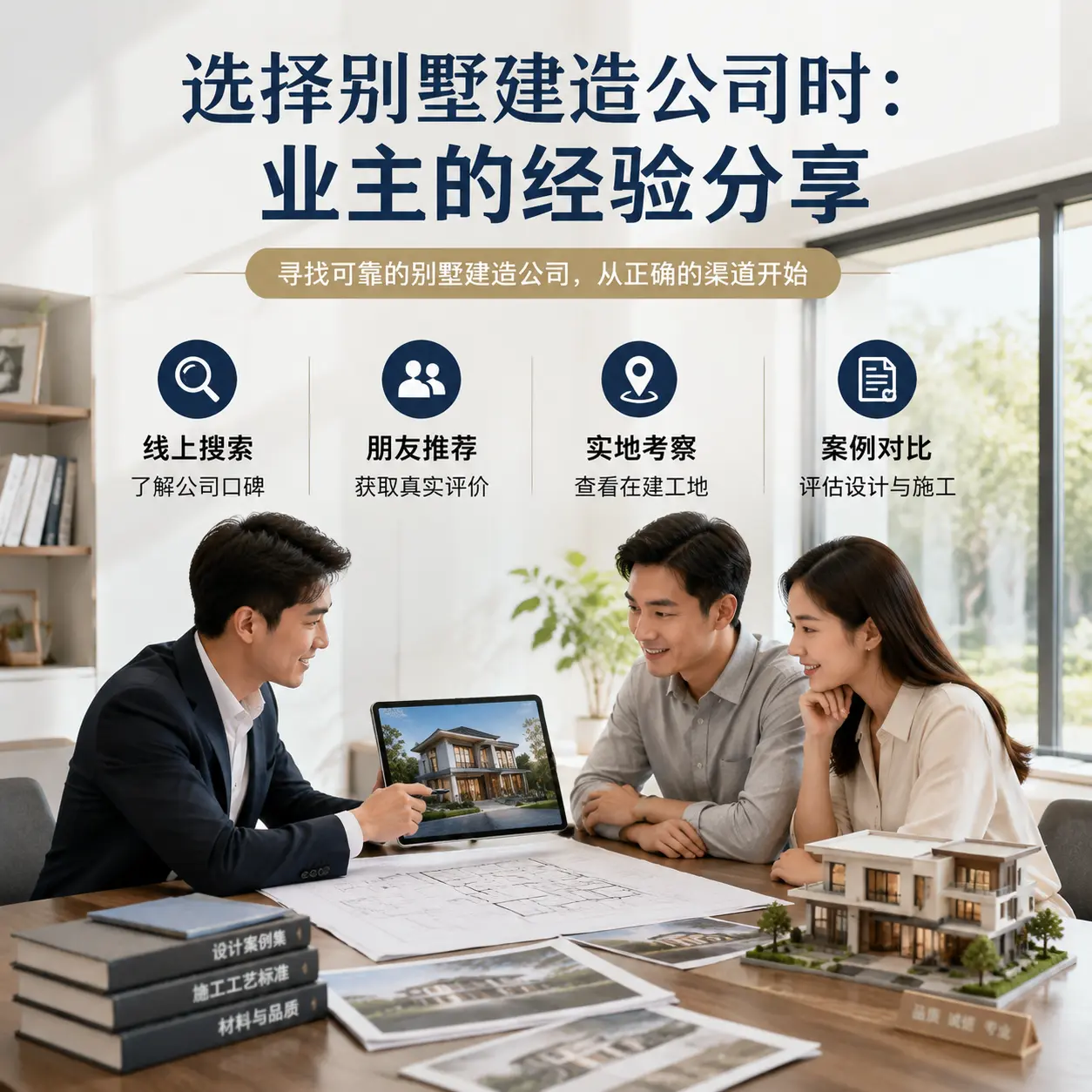 选择别墅建造公司时: 印江 业主的经验分享