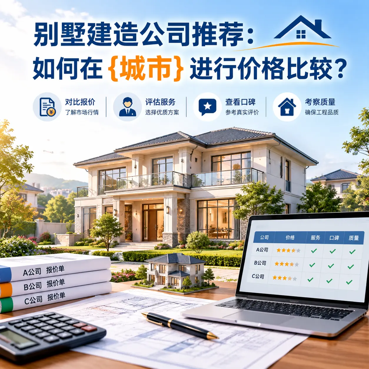 别墅建造公司推荐:如何在 印江 进行价格比较?
