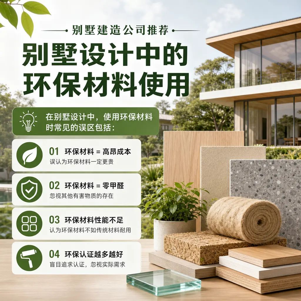 别墅建造公司推荐： 印江 别墅设计中的环保材料使用